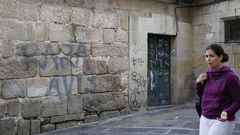 Pintadas en las ciudades gallegas