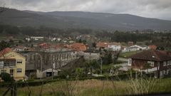 Vista de Tarago�a, parroquia de Rianxo.