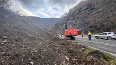 Trabajos de perforacin en el Huerna