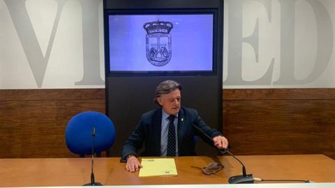 Jos� Ram�n Prado, concejal de Seguridad Ciudadana del Ayuntamiento de Oviedo
