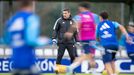 Luis Carrin, durante un entrenamiento en El Requexn