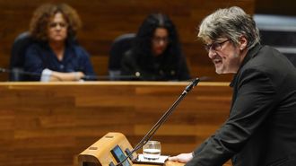 El portavoz de Convocatoria por Asturias, Xabel Vegas