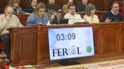 Concejales del grupo municipal del PSOE durante un pleno, en foto de archivo.