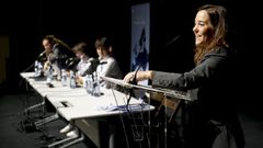 La alcaldesa de A Coru�a, In�s Rey, particip� en la apertura de la sesi�n nacional del European Youth Parliament (EYP)