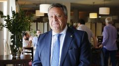 Julio Ancochea, en una imagen de archivo previa a la pandemia, en Trives