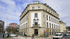 La fachada de la Audiencia Provincial de Lugo.