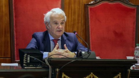 El presidente del Tribunal Superior de Justicia de Asturias (TSJA), Jesús María Chamorro
