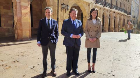 Ignacio Cuesta, Alfredo Canteli y Lourdes Garc�a