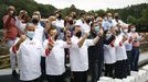 Los participantes en la edición del 2020 de Estrelas no Camiño