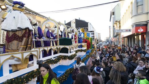 Cabalgata de Reyes en Guitiriz.