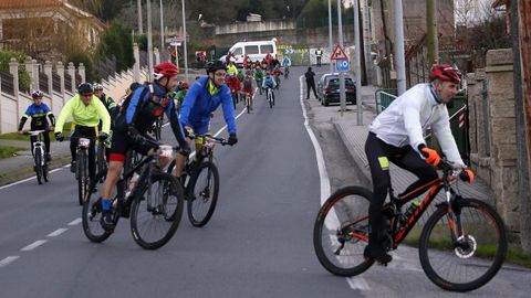 Ruta BTT de Nadal en Ribeira