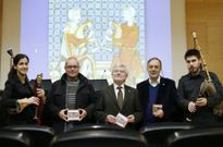 Noelia D�az, Ces�r Fern�ndez, Rosendo Fern�ndez, Xos� Lois foxo e Marco Foxo no Sime�n. 