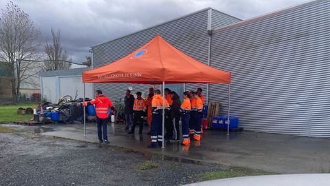 Operativo de Protecci�n Civil Nar�n, en unas fiestas.