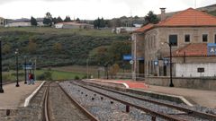 El proyecto Zamora-Ourense entraba por A Gudi�a (en la imagen, la estaci�n)