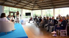 Congreso de voluntariado en Sober, donde particip� voluntariado s�nior de O Couto 