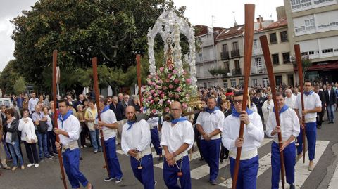 Procesi�n Virgen Guadalupe en Rianxo