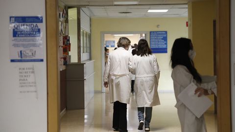 Foto de archivo del complejo hospitalario de Ourense