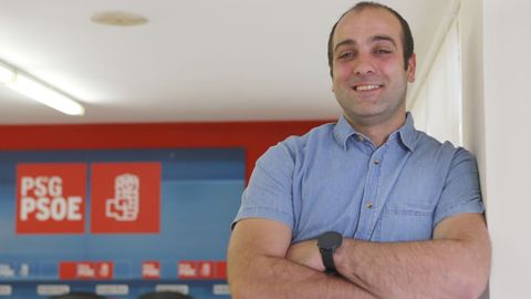 Francisco Suárez-Puerta, candidato socialista á alcaldía de Ribeira.