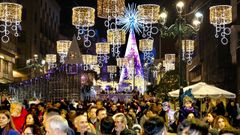 Imagen de la Navidad de Vigo en el 2024