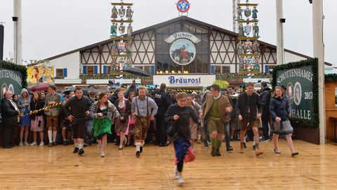 Jornada inaugural de la 184.ª edición de la Oktoberfest en Munich (Alemania)