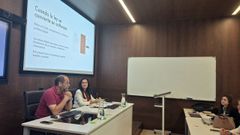 Intervenci�n de Enrique Barreiro y Mar�a Jos� Bravo, profesores�de la UVigo.<br />�<br />�<br />�<br />