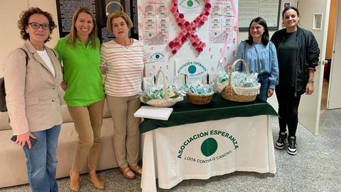 Jornada de sensibilizacin y prevencin sobre el cncer celebrada el mes pasado por Esperanza en Burela