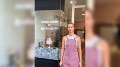 Noelia Canto tiene su tienda de postres en Lugo, en la plaza de Campo Castelo