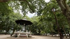 El parque de Rosalía, en Lugo