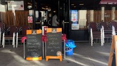 Uno de los negocios de hosteler�a de Monforte que ofrecen comidas para llevar o que la sirven a domicilio