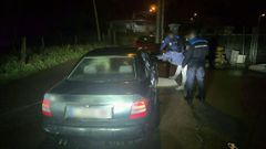 Control de tr�fico de la Polic�a Local de Rianxo