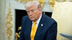 Donald Trump, en el despacho oval