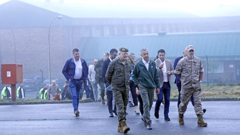 INAUGURACION DEL BOSQUE DEFENSA-IBERDROLA EN LA ESTACION DE VIGILANCIA AEREA EVA 10 DEL BARBANZA