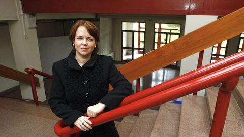 En la imagen, la directora de la C�tedra, Mar�a Paz Mateo.