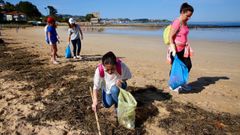 Llega a Vigo el reto viral de moda, el de limpiar parajes de basura