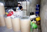 El almac�n de donde sustrajeron la lavadora y la secadora.