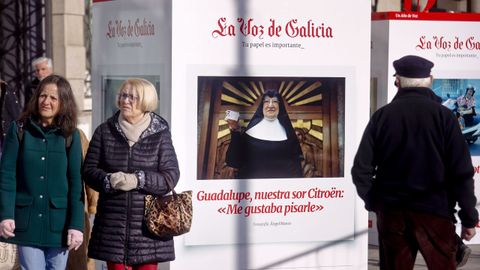 Inauguraci�n de la exposici�n �Un a�o de Voz� 2025 en el Cant�n Grande.