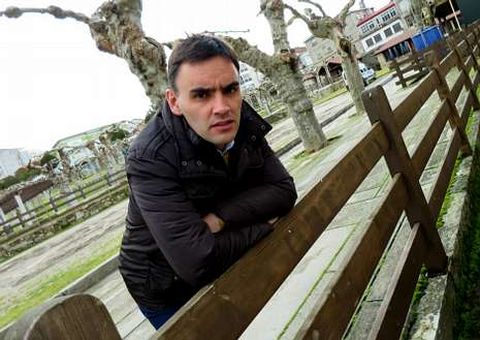 H�ctor Souto aprovech� las vacaciones para disfrutar de la familia en Chantada.