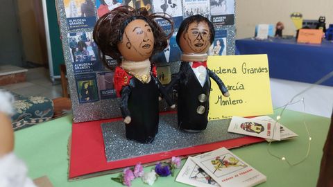 Obra sobre Almudena Grandes y Luis Garc�a Montero