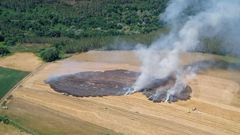 9 de julio. En Castro de Cabras, en el concello pontevedrs de Laln, se produjo un incendio que solo afect a un terreno agrcola. A la hora de registrarse no se contabiliz como forestal. El origen, segn fuentes de los servicios de extincin, fue por la realizacin de tareas agrarias.