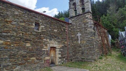 La iglesia parroquial de Santa María de Quintá de Lor, que será visitada el recorrido, se construyó con rocas formadas bajo el océano entre los períodos Ordovícico y Carbonífero