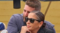 Anabel Pantoja y su pareja, el fisioterapeuta David Rodrguez, en una imagen de archivo