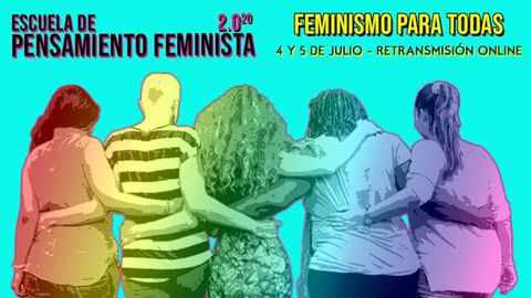 Cartel de la nueva escuela de pensamiento feminista impulsada por la Asamblea Moza d'Asturies