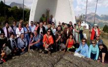 Miembros de la asociaci�n del Camino de Invierno viajaron a Somport.