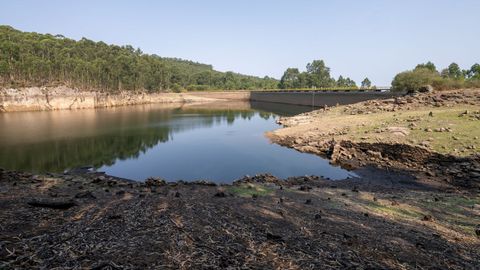 Embalse de Ba��a en Baiona