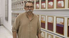 O pintor arous�n Ux�o L�pez achega a s�a obra ao espazo cultural xestionado pola Deputaci�n de Ourense