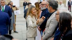 Yolanda D&iacute;az en la clausura del proyecto itinerante Formaci&oacute;n en ruta