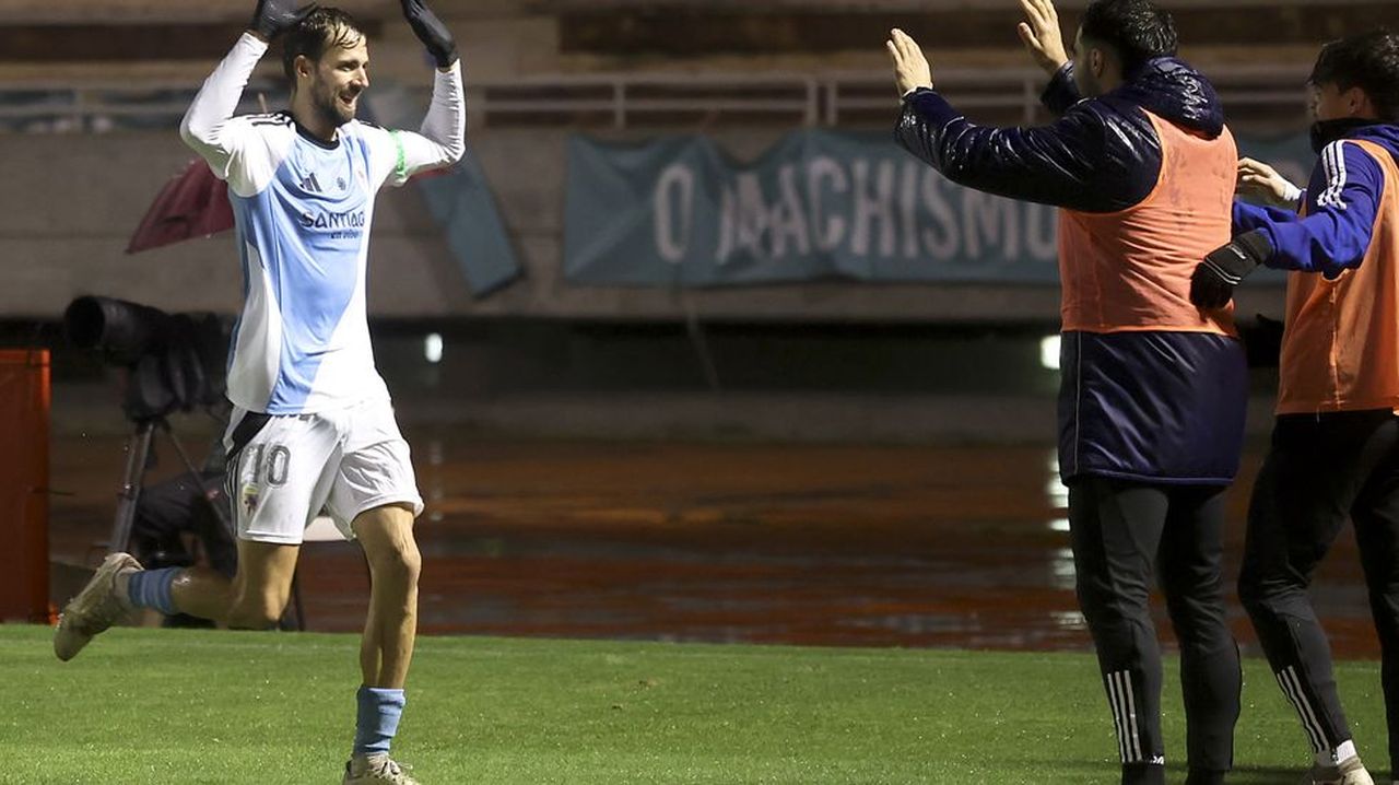 El Compostela defiende su comodín de la clasificación en Burgáns