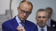 El canciller alemn, Friedrich Merz