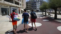 En Sanxenxo la incidencia acumulada a 14 d�as est� en 666 casos de covid por cien mil habitantes