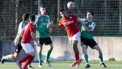 Disputa a�rea en el Sof�n-Burela disputado en O Carral